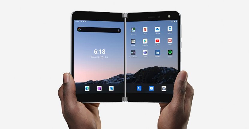 У Microsoft появится смартфон с двойным экраном